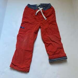 Mini Boden Orange Lined Pants